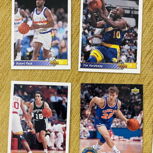 NBA Upper Deck 1992 cards used