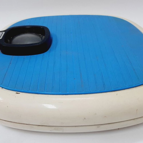 Vintage mechanical scale used, 120 kg, analog display, stable platform