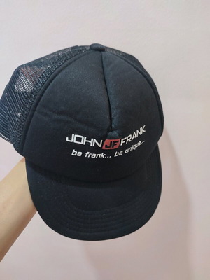 John Frank men's jockey hat like new, black