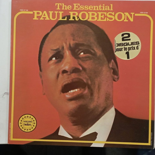 Paul Robeson The Essential vinyl double album used