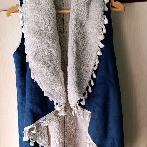 Women's vest new blue