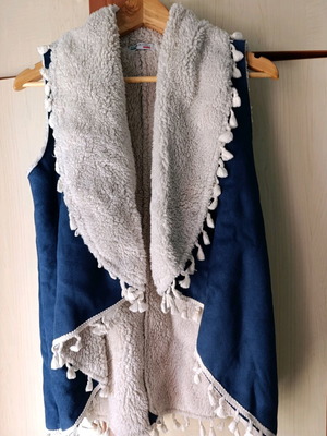 Women's vest new blue