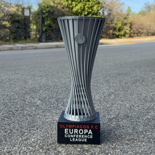 Uefa Conference League 2024 Olympiacos Trophy new, 30cm