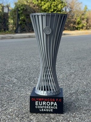 Κύπελλο UEFA Conference League 2024 Olympiacos καινούργιο, 30cm
