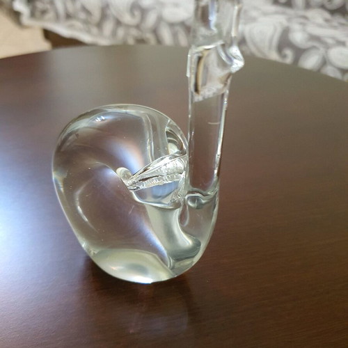 Crystal snail figurine like new