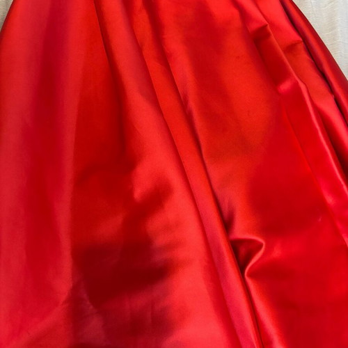 Evening dress, strapless, satin, size M / 38 / 10