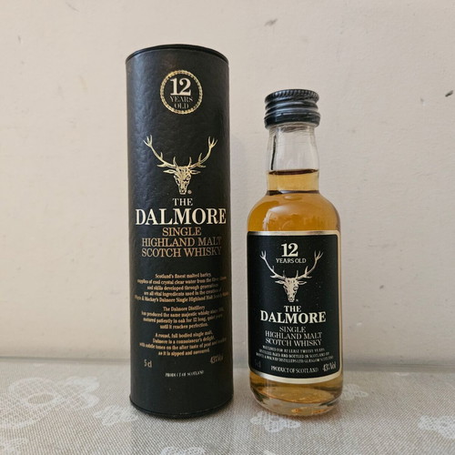 Dalmore 12yo Single Malt Whisky miniature new