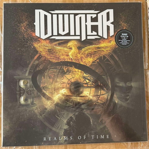 Diviner Realms of Time Limited Edition Gold/Black Splatter Vinyl new