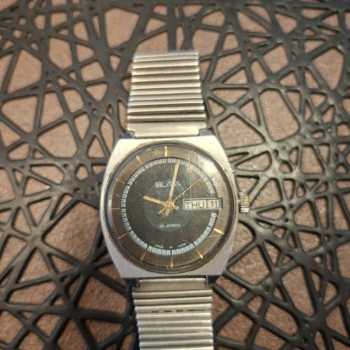 Slava automatic movement watch used, men's