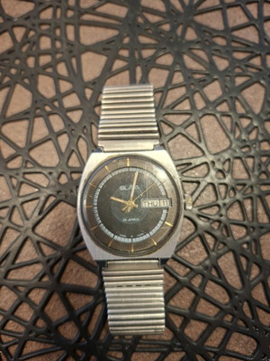 Slava automatic movement watch used, men's