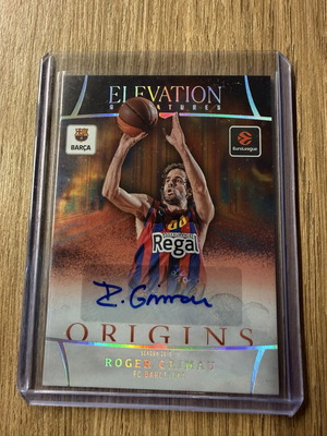 Roger Grimau Elevation Signatures Panini Origins κάρτα μπάσκετ