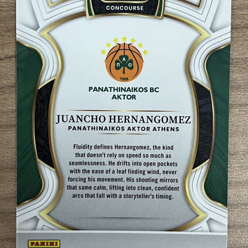 2025-26 Panini Select Euroleague Basketball Juancho Hernangomez card like new