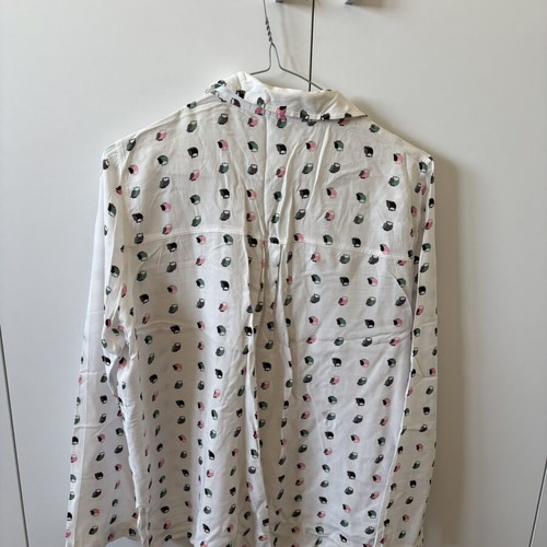 Mango shirt with owls used, size M