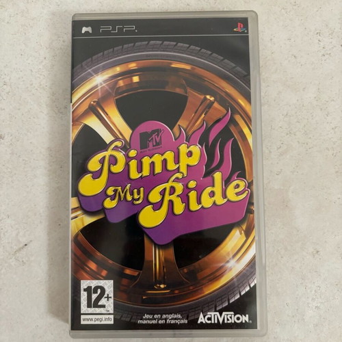 Pimp my Ride PlayStation Portable (PSP) used, German complete