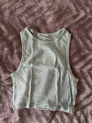 ZARA gray top like new, size S