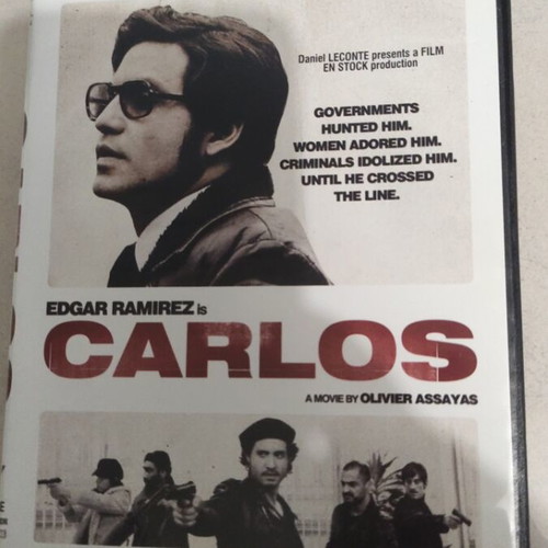 Carlos DVD used, foreign cinema, Edgar Ramirez, subtitles