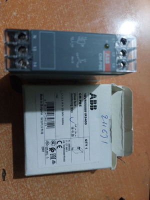 ABB three-phase voltage monitoring relay for DIN rail