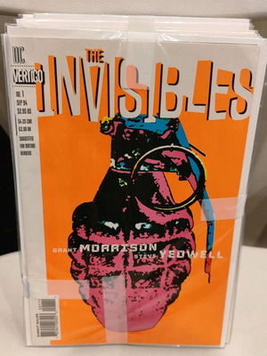 Invisibles Complete Set 3 Volumes Vertigo Morrison like new