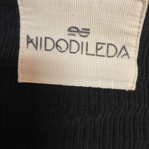 Nidodileda corduroy pants black like new, size S