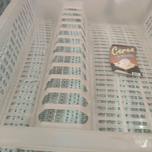 Plastic Ceren Dish Rack like new, 46×37 cm