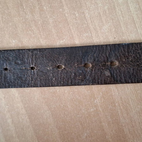 Roberto Cavalli women's leather belt like new, brown, size 80