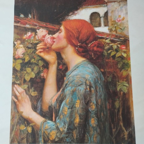 J.W. Waterhouse The Soul of the Rose canvas used, 55x70cm image