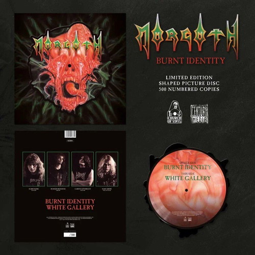 Morgoth Burnt Identity 10" shaped picture disc new, metal