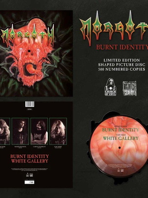 Morgoth Burnt Identity 10" shaped picture disc new, metal