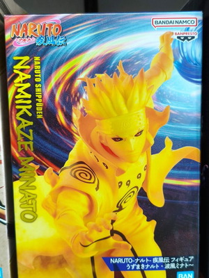 Banpresto Naruto Shippuden Minato Namikaze Statue 18cm new