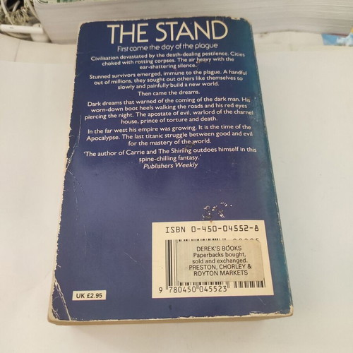 The Stand by Stephen King used English novel