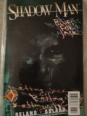 Shadowman #6 comic book like new, dark fantasy voodoo