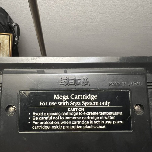 Bubble Bobble Sega Master System game used