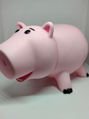 Toy Story Hamm Piggy Bank and Decorative Figure like new