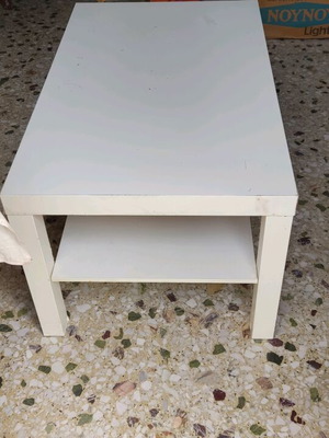 IKEA coffee table used, white, sturdy