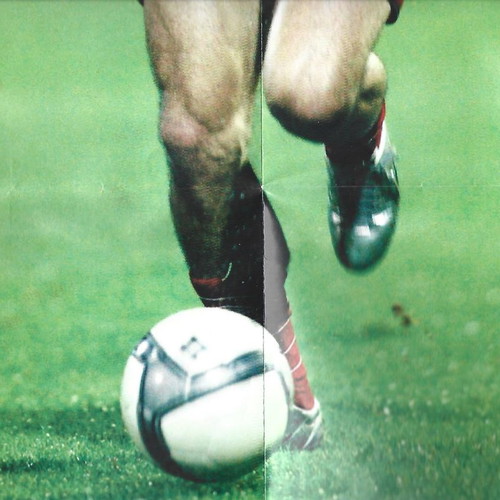 Predrag Djordjevic Olympiakos - Arsenal poster used, rare collectible