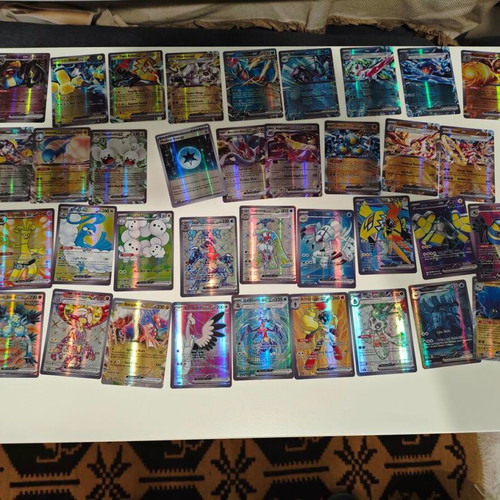 Pokemon cards full foil ultra rare collection like new
