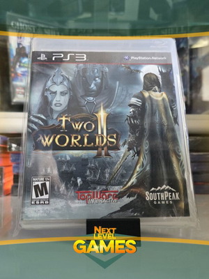 Two Worlds II PS3 game like new, action adventure