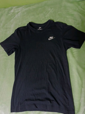 Nike T-shirt used, black, size XS