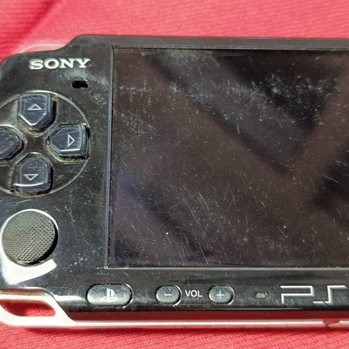 Sony PSP 3004 handheld console used, for parts or repair