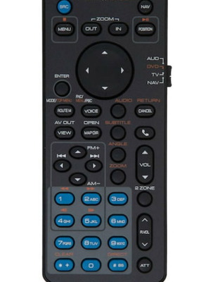 Kenwood Remote Control KNA-RCDV331 like new