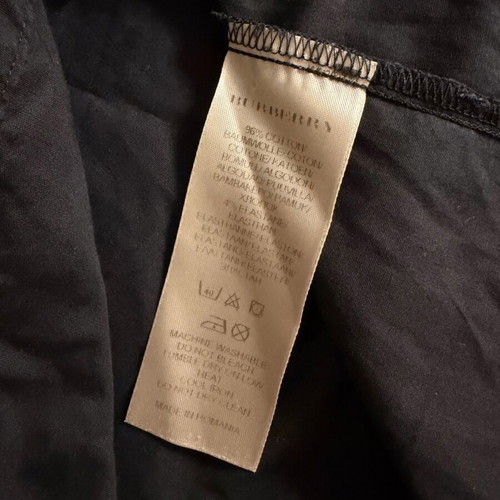 Burberry London women's cotton shirt like new, black, size M