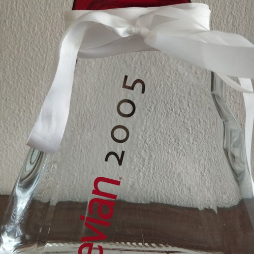 Evian 2005 Origine Limited Edition Bottle new, collectible design