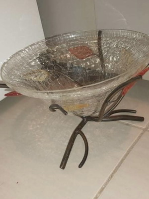 Γυάλινο διακοσμητικό με βάση