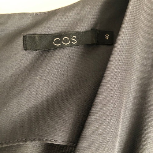 COS peplum dress grey like new size 40