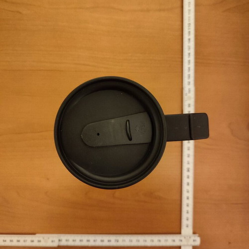 Travel mug with handle, new