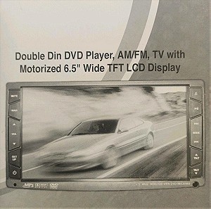 Mobile Theatre Double Din DVD player