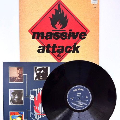 Massive Attack Blue Lines LP 1991 near mint