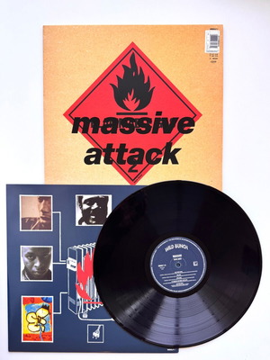 Massive Attack Blue Lines LP 1991 near mint