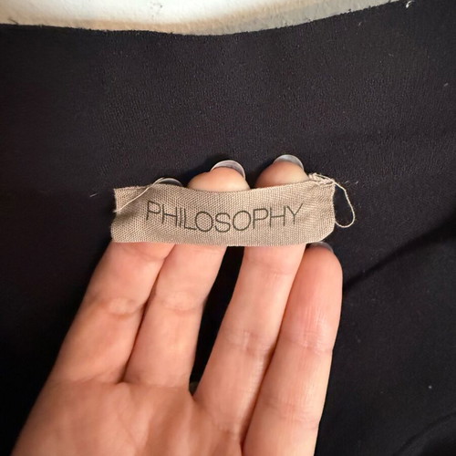 Philosophy Wear pants wide leg, like new, black, size S
