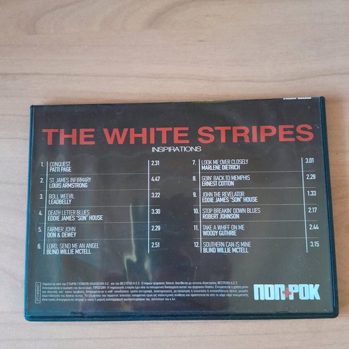 The White Stripes Inspirations CD like new (Pop + Rock magazine)